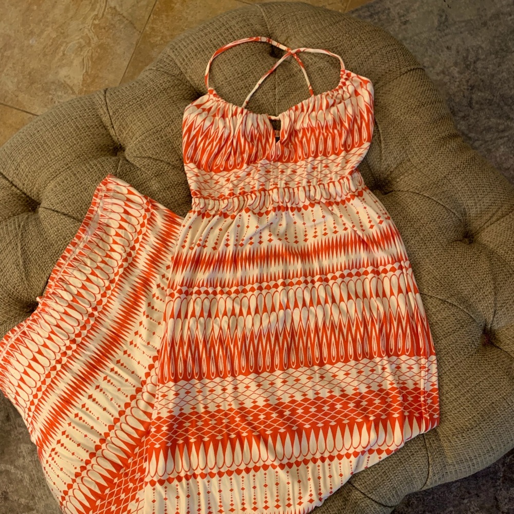 Anthropologie maxi dress